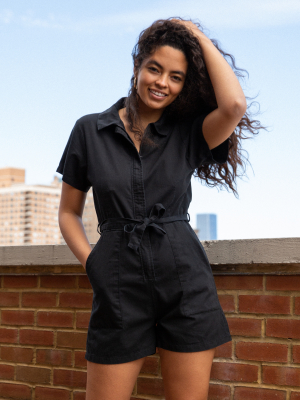 Black Rogers Romper