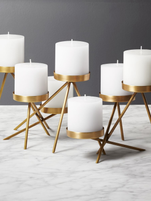 Stretto Multi Pillar Candle Holder