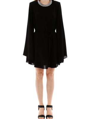 Stella Mccartney Embellished Collar Mini Dress