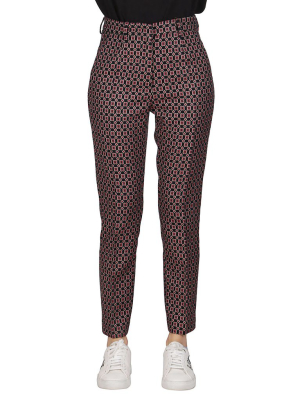 Etro Cropped Slim-fit Trousers