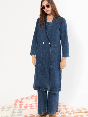 Birdie Duster Pacific Blue Denim