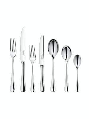 Radford Silver Plated Cutlery Set, 84 Piece For 12 People