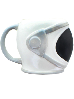 Silver Buffalo Astronaut Helmet 23oz Sculpted Ceramic Mug