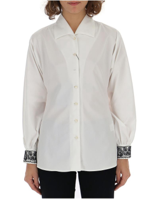 Etro Embroidered Cuff Shirt