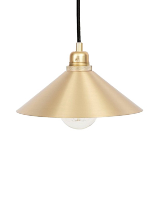 Cone Shade Brass