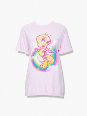 Airbrushed Tweety Graphic Tee