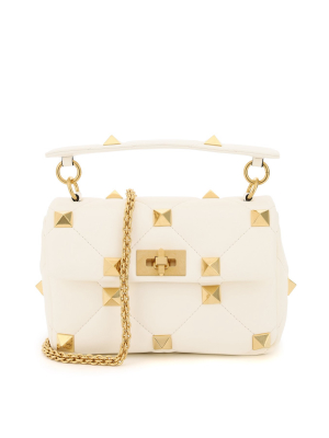 Valentino Garavani Rockstud Quilted Shoulder Bag