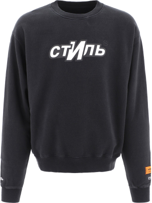 Heron Preston Logo Print Sweatshirt