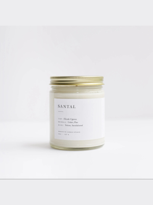 Santal Minimalist Candle