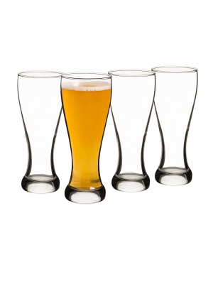 20oz 4pk Glass Pilsner Glasses - Cathy's Concepts