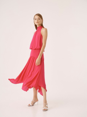 Halter Handkerchief Maxi