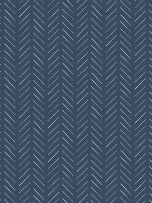 Sample Pick-up Sticks Peel & Stick Wallpaper In Blue By Joanna Gaines For York Wallcoverings