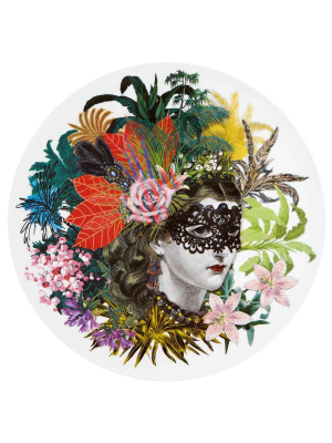 Vista Alegre Love Who You Want Mamzelle Scarlet Charger Plate By Christian Lacroix