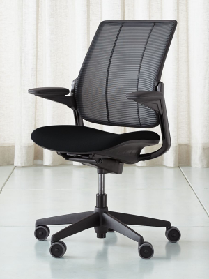 Humanscale ® Black Smart Ocean Task Chair