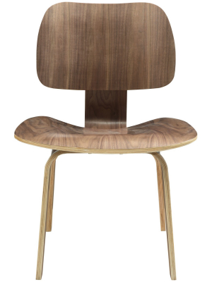 Fathom Dining Wood Side Chair - Modway