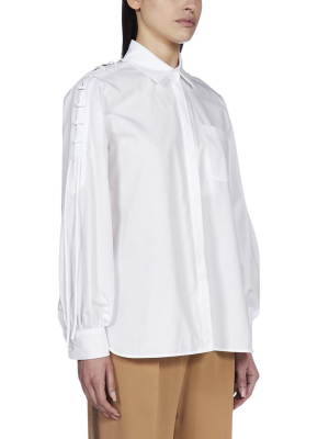 Max Mara Osteo Lace-up Detail Shirt