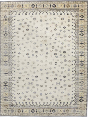 Feizy Grayson Gebbah Style Kilim Rug - Beige & Gray - Available In 5 Sizes