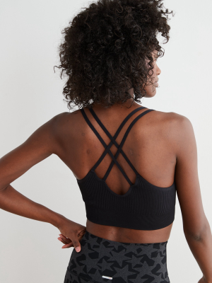 Aerie Seamless Strappy Padded Bralette