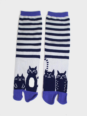 Tabi Socks, Shima-neko (s/m)