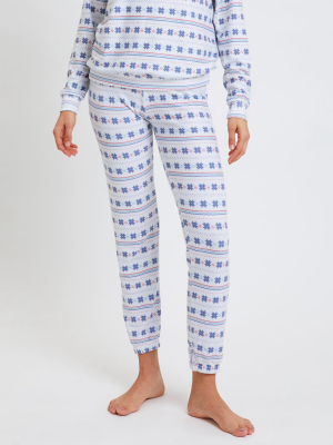 Fair Isle Hacci Jogger