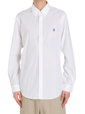 Polo Ralph Lauren Logo Embroidered Slim-fit Shirt