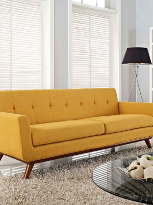Emory Upholstered Sofa Citrus