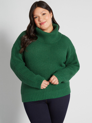 Oh My Cozy Cowl Neck Sweater