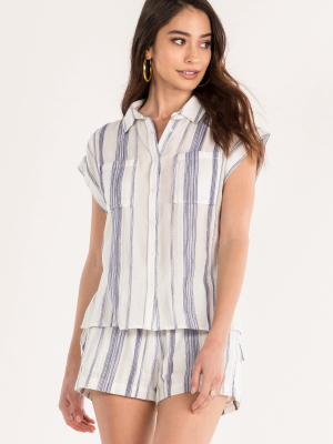 Along These Lines Stripe Shirt