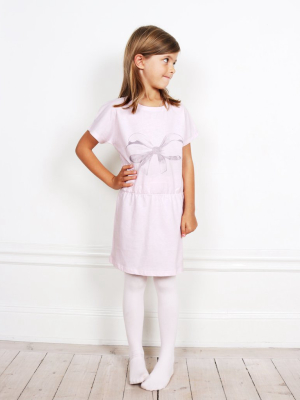 Pop Dress Bow Pink