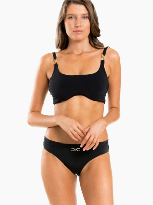 Dd_e Underwire Bikini Top - Black