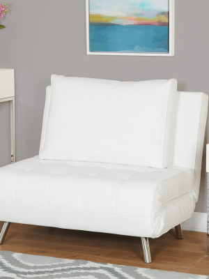 Kyra Futon White - Buylateral