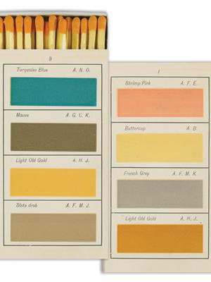 Matches - Painters Handbook - Orange