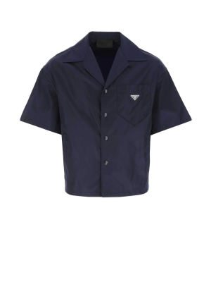 Prada Re-nylon Short-sleeve Shirt