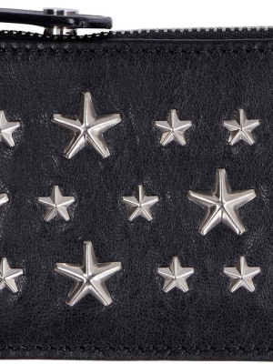 Jimmy Choo Nancy Star Studded Wallet