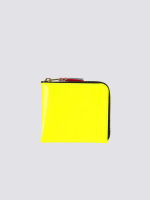 Super Fluo Half Zip Wallet - Yellow/orange - Sa3100sf