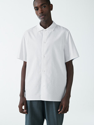 Organic Cotton Clean Collar Shirt