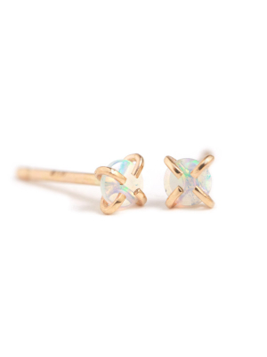 Coober Pedy Crystal Opal Stud Earrings