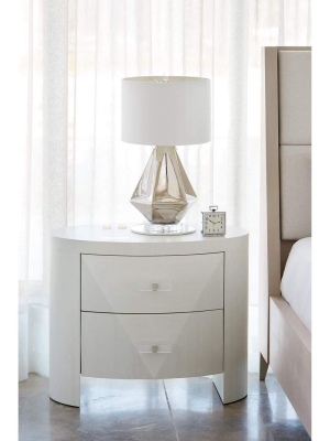 Axiom Oval Nightstand