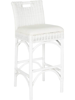 Freda Bar Stool White/eggshell