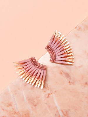 Mini Madeline Earrings Blush Rosegold