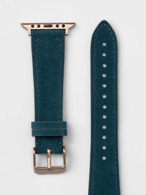 Heyday™ Apple Watch Faux Suede Band 38/40mm - Teal
