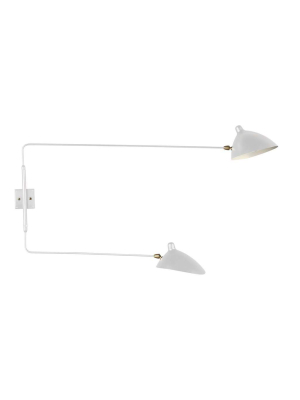 Msc-r2 Rotating Wall Sconce - White