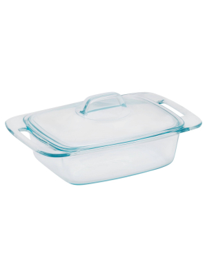 Pyrex Easy Grab 2qt Glass Casserole Dish With Lid