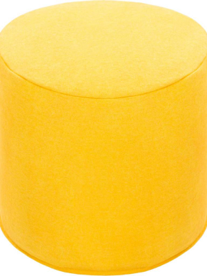 Shanaya Pouf Bright Yellow