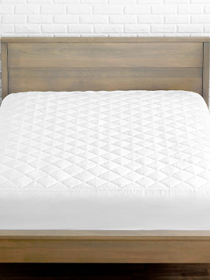 Bare Home Quilted Fitted Mattress Pad