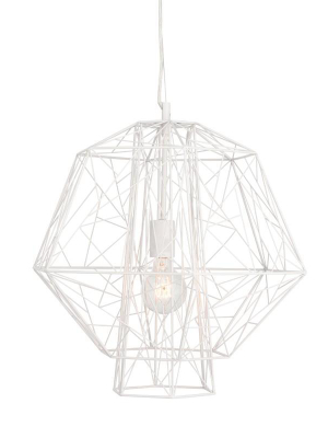 Nuevo Zeus Pendant Lighting - White