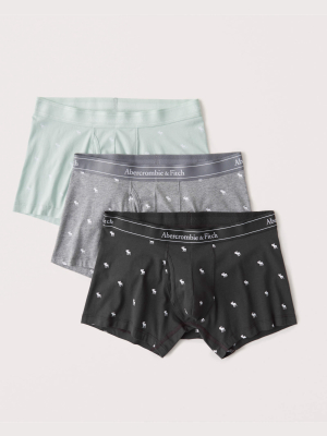 3-pack Logo Trunks