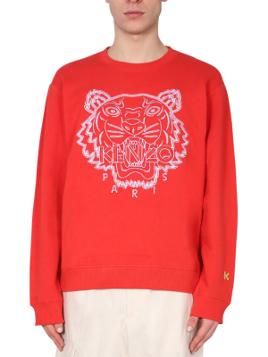 Kenzo Tiger Embroidered Sweatshirt