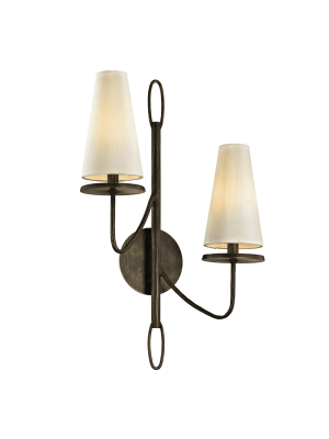 Marcel 2lt Wall Sconce Bronze