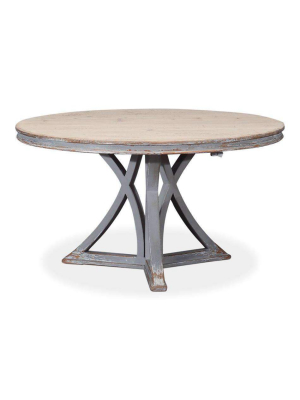 French Country Round Dining Table